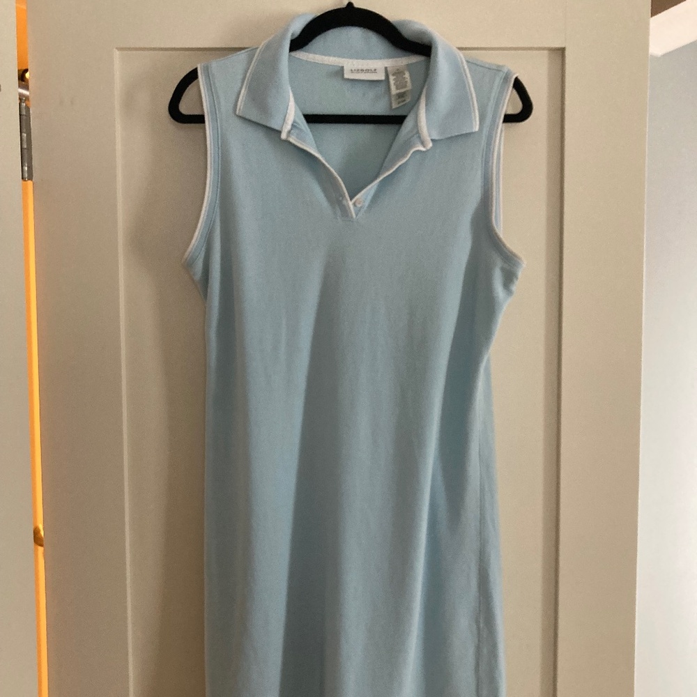 Sky Blue Golf Dress LizGolf